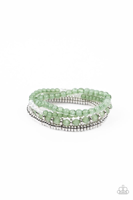 Paparazzi Destination Dreamscape Green Bracelet. #P9WH-GRXX-203XX. Get Free Shipping.