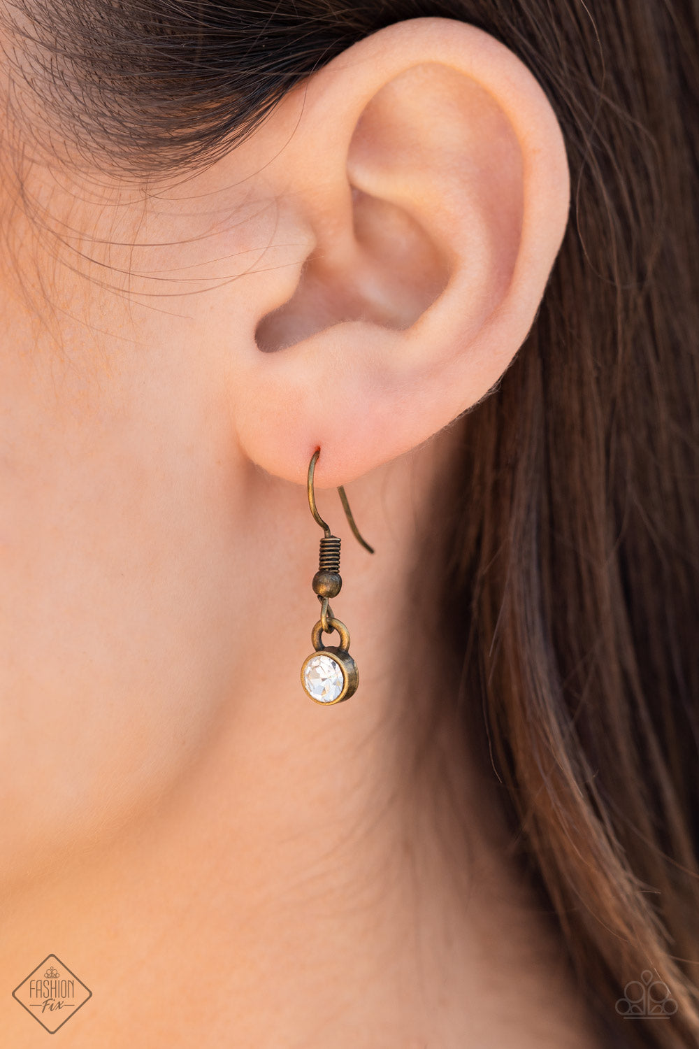 Major Moxie Brass Necklace Paparazzi Accessories $5 Jewelry. Free Shipping. #P2RE-BRXX-212IJ