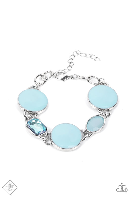 Dreamscape Dazzle Blue Bracelet Paparazzi Accessories. Get Free Shipping. #P9ST-BLXX-028IG
