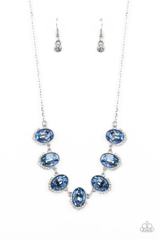 Paparazzi Unleash Your Sparkle - Blue Necklace. Get Free Shipping. #P2RE-BLXX-379XX