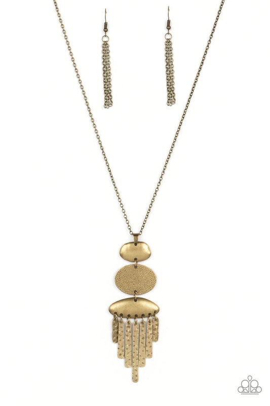 After the ARTIFACT Necklace Paparazzi Accessories. Get Free Shipping. #P2SE-BRXX-144XX