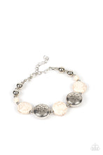 Load image into Gallery viewer, Paparazzi Oasis Orchard - White Bracelet

