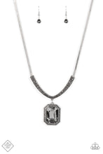 Load image into Gallery viewer, Paparazzi Fit for a DRAMA QUEEN Silver Necklace. #P2RE-SVXX-462JE. Subscribe &amp; Save. 
