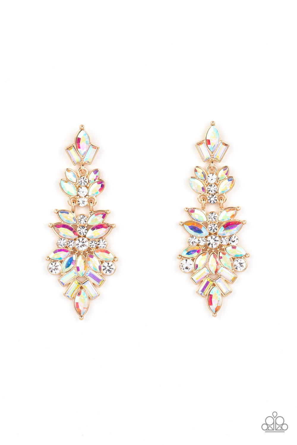 Frozen Fairytale Multi Iridescent Post Earrings Paparazzi Accessories. Subscribe & Save.