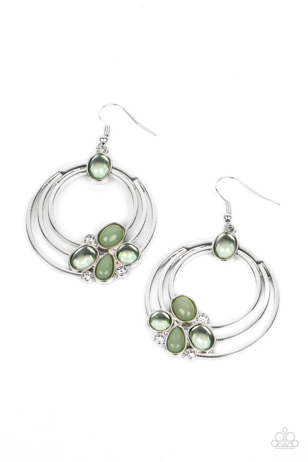 Paparazzi Dreamy Dewdrops Green Earring. #P5WH-GRXX-268XX. Subscribe & Save. Basil Beads