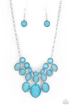 Load image into Gallery viewer, Paparazzi Delectable Daydream Blue Necklace. Waterspout Beads Jewelry.  #P2ST-BLXX-154XX
