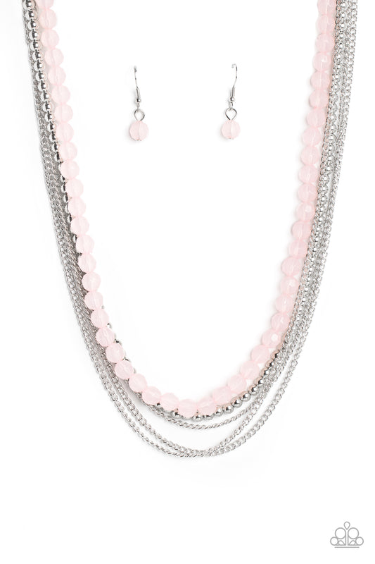 Boardwalk Babe Pink Necklace Paparazzi Accessories. Subscribe & Save. #P2BA-PKXX-022XX
