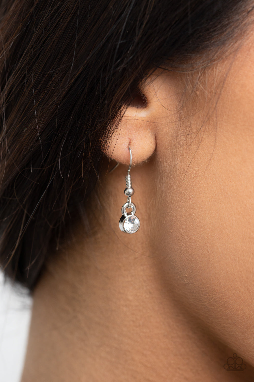 A DIVA-ttitude Adjustment - Pink Moonstone Necklace Paparazzi Accessories. #P2RE-PKXX-281VS