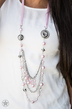 Load image into Gallery viewer, Paparazzi Necklace ~ All The Trimmings - Pink Necklace
