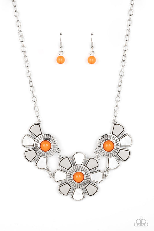 Paparazzi Aquatic Garden Orange Necklaces. #P2ST-OGXX-106XX. Subscribe & Save.