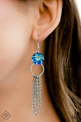 Paparazzi Arthurian A-Lister Blue Earring. UV Gem. Get Free Shipping. #P5IN-BLXX-021KH. $5 Jewelry