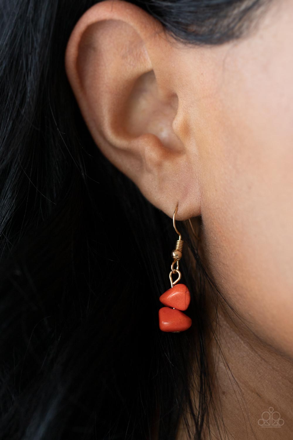 Artisanal Abundance Orange Necklace Paparazzi Accessories. #P2SE-OGXX-266XX. Subscribe & Save!