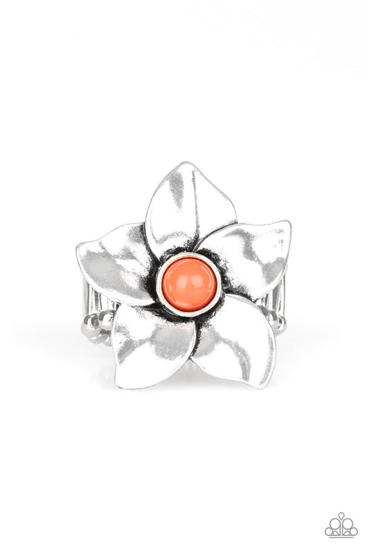 Ask For Flowers Orange Ring Paparazzi Accessories Floral Ring. Subscribe and save. Statement ring