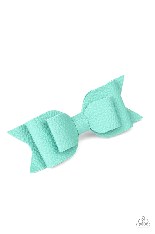 BOW Wow Wow Green Hair bow Clip Paparazzi Accessories. Subscribe & Save. #P7SS-GRXX-058XX