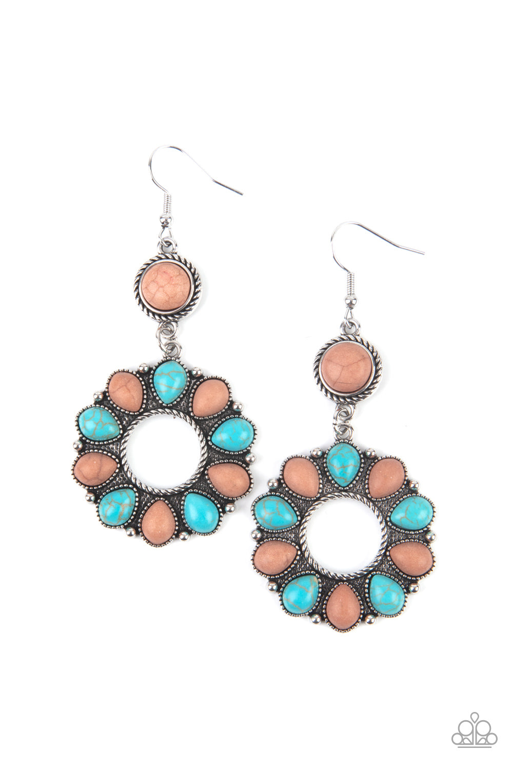 Paparazzi Earrings ~ Back At The Ranch - Multi Earring Paparazzi Accessories