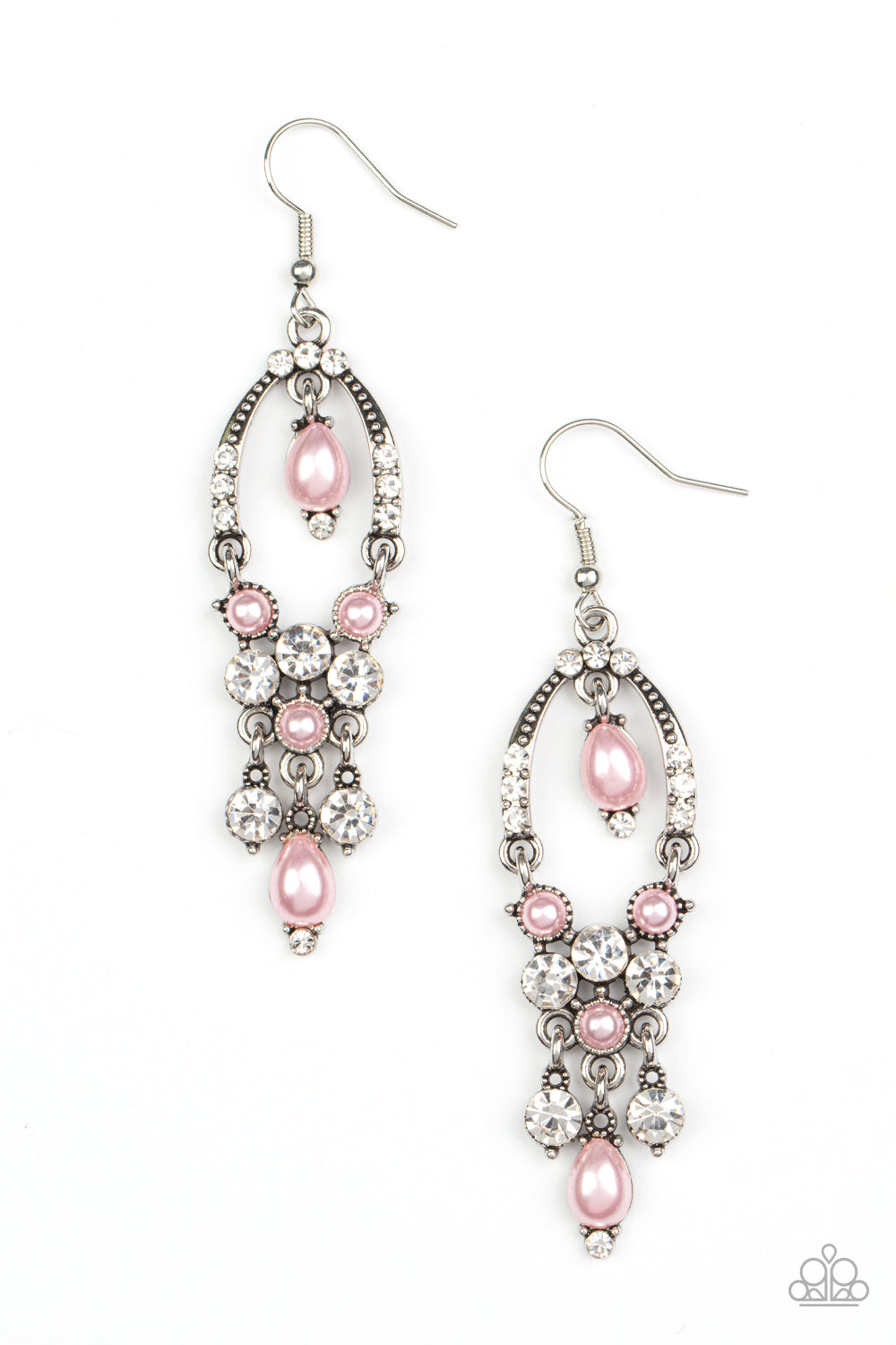 Back In The Spotlight Pink Earrings Paparazzi Accessories. Subscribe and Save! #P5RE-PKXX-223XX