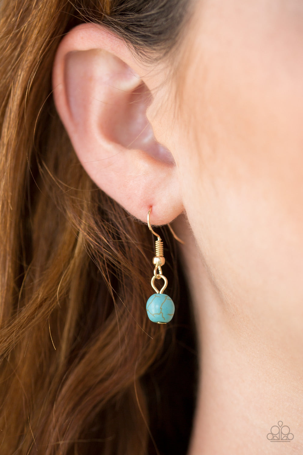 Basic Groundwork - Blue Necklace Paparazzi Accessories