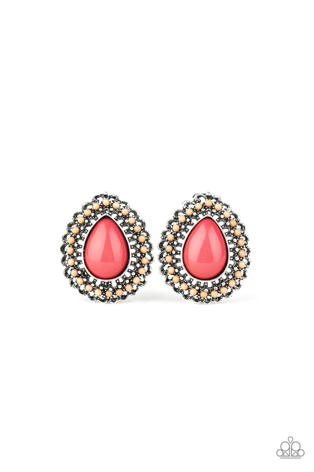 Beaded Blast - Pink Earring Paparazzi Accessories