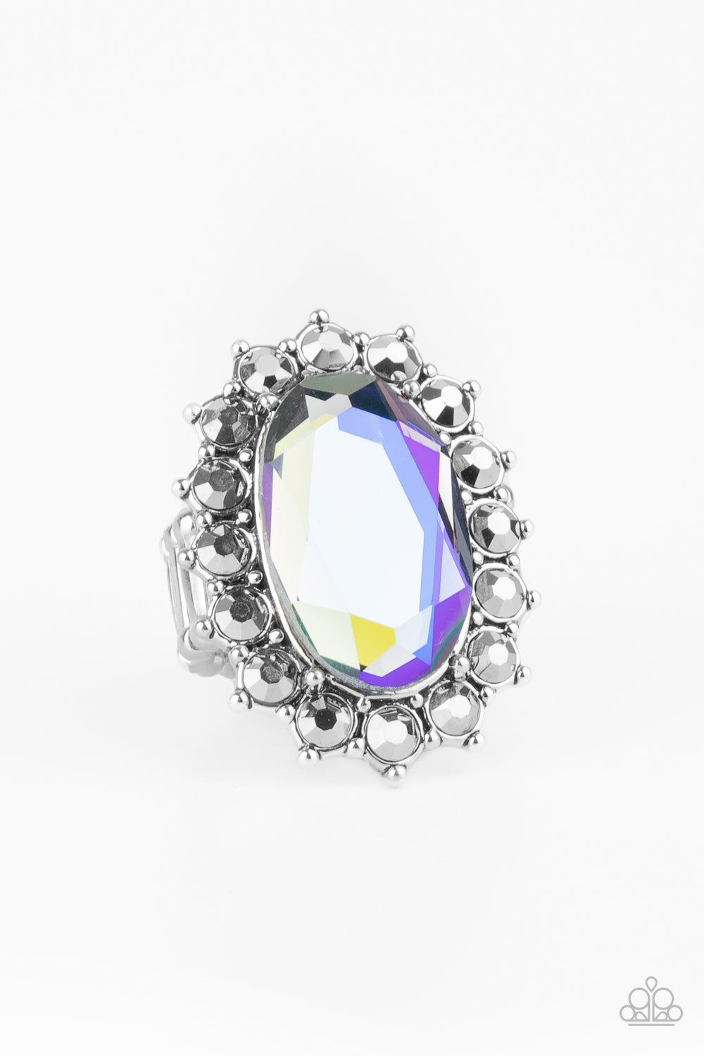 Paparazzi Bling Of All Bling Blue Ring. Subscribe & Save. Iridescent Ring. #P4RE-BLXX-211XX