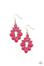 Load image into Gallery viewer, Burst Into TEARDROPS Pink Earrings Paparazzi Accessories Five Dollar Jewellery #P5WH-PKXX-224XX
