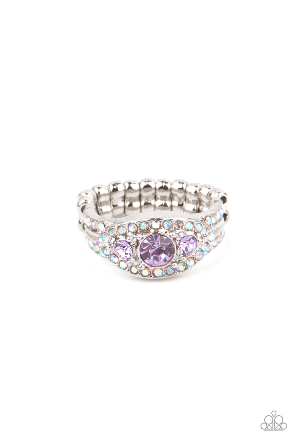 Paparazzi Ring ~ Celestial Crowns - Purple
