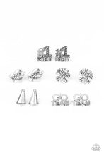 Load image into Gallery viewer, Paparazzi Starlet Shimmers Cheerleader inspired Earring Kit (P5SS-MTXX-401XX)
