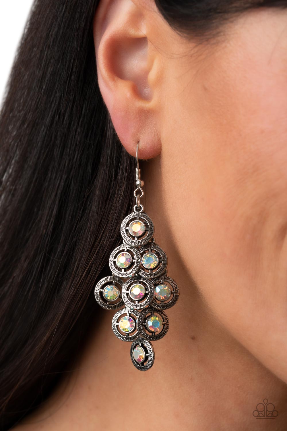 Paparazzi Constellation Cruise Multi Earrings. #P5RE-MTXX-089XX. Subscribe & Save. Iridescent fringe