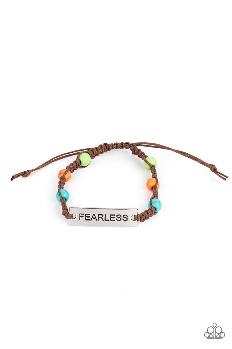 Conversation Piece - Multi Bracelet Paparazzi Accessories Inspirational Bracelet #P9WD-URMT-211XX
