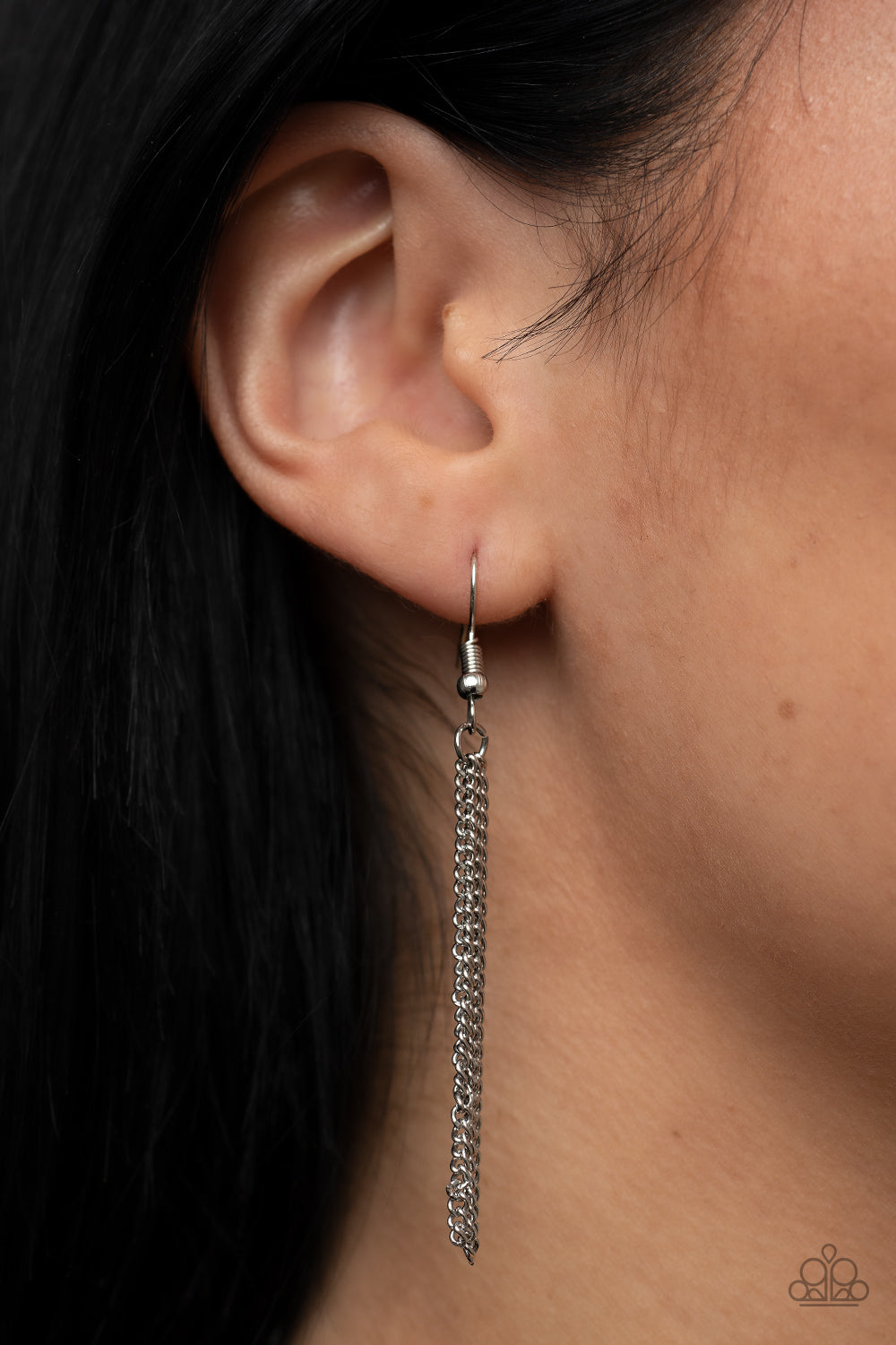 Cool, PALM, and Collected Silver Necklace Paparazzi Accessories. Subscribe & Save. #P2DA-SVXX-269XX