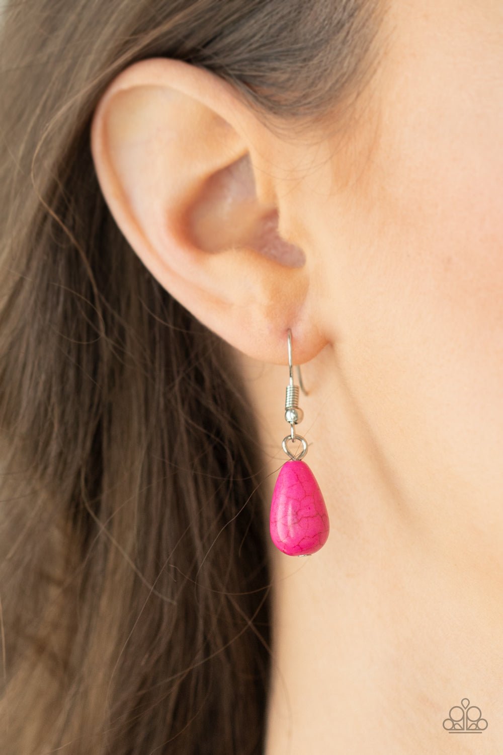 Paparazzi Necklace ~ Cowgirl Couture - Pink Necklace