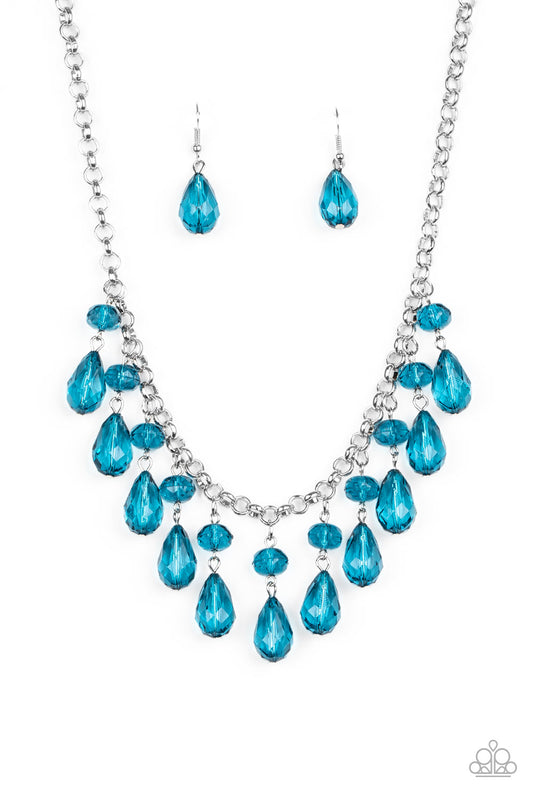 Crystal Enchantment - Blue Necklace