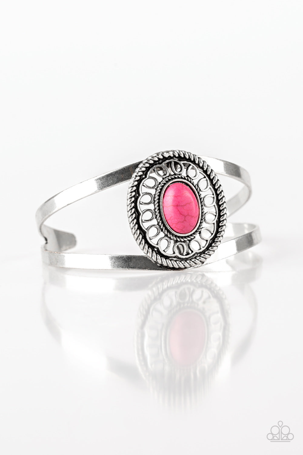 Deep In The TUMBLEWEEDS - Pink Bracelet Paparazzi Accessories