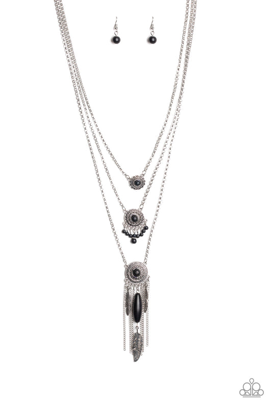 Desert Daydream - Black Necklace Paparazzi Accessories