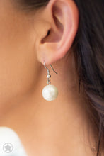Load image into Gallery viewer, Designated Diva White Necklace Paparazzi Accessories. #P2RE-WTSV-024XX. Pearl Jewelry
