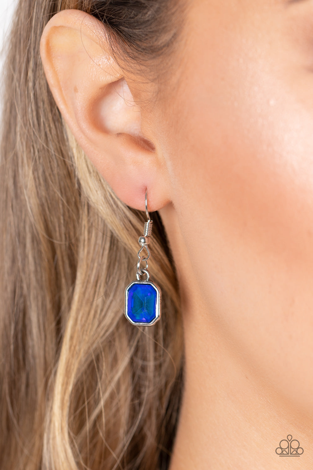 Divine IRIDESCENCE Blue $5 Necklace Paparazzi Jewelry. Subscribe & Save.