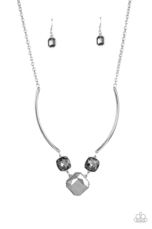 Divine IRIDESCENCE Silver Necklace Paparazzi Accessories. Subscribe & Save. #P2RE-SVXX-434XX