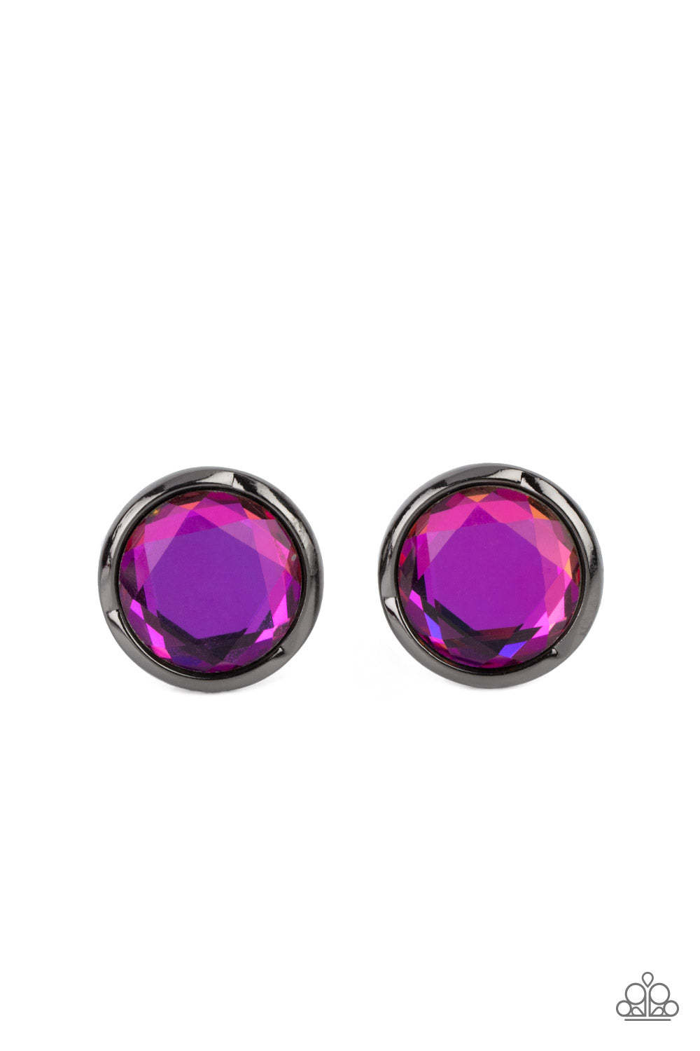 Paparazzi Double-Take Twinkle Multi Earring Stud online at AainaasTreasureBox #P5PO-MTXX-055XX
