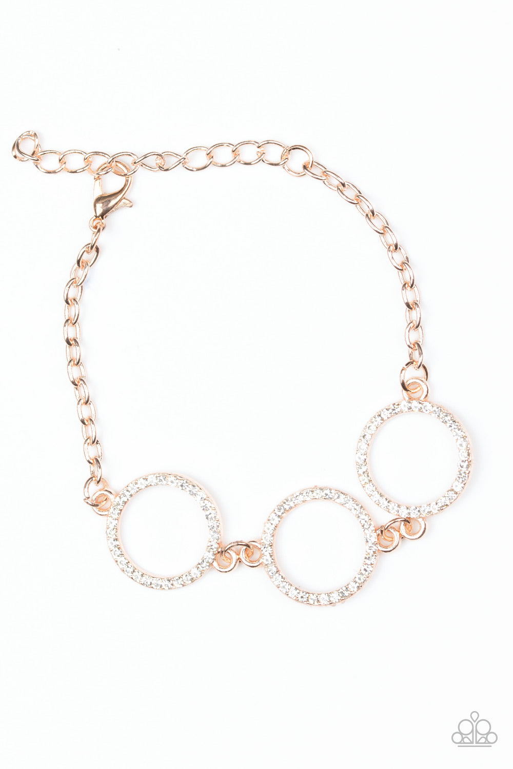 Paparazzi Dress The Part Rose Gold Bracelet. #P9RE-GDRS-165XX. Subscribe & Save. Dainty bracelet