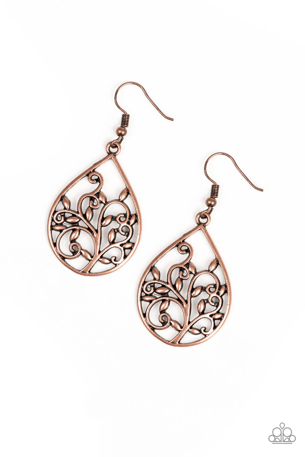 Enchanted Vines Copper Earring Paparazzi Accessories. Subscribe & Save. #P5BA-CPXX-023XX. Dainty