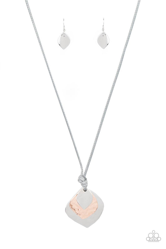 Face The ARTIFACTS Silver Necklace Paparazzi Accessories