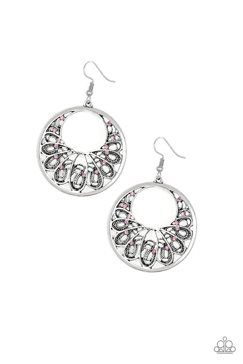 Fancy That Earring Paparazzi Accessories Floral Petal design $5 earring