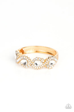 For the Win Gold Hinged Closure Bracelet Paparazzi Accessories. Subscribe & Save. #P9ST-GDXX-042XX