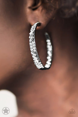 GLITZY By Association Multi $5 Earring Paparazzi Accessories. Get free earring. #P5HO-BKWT-025XX