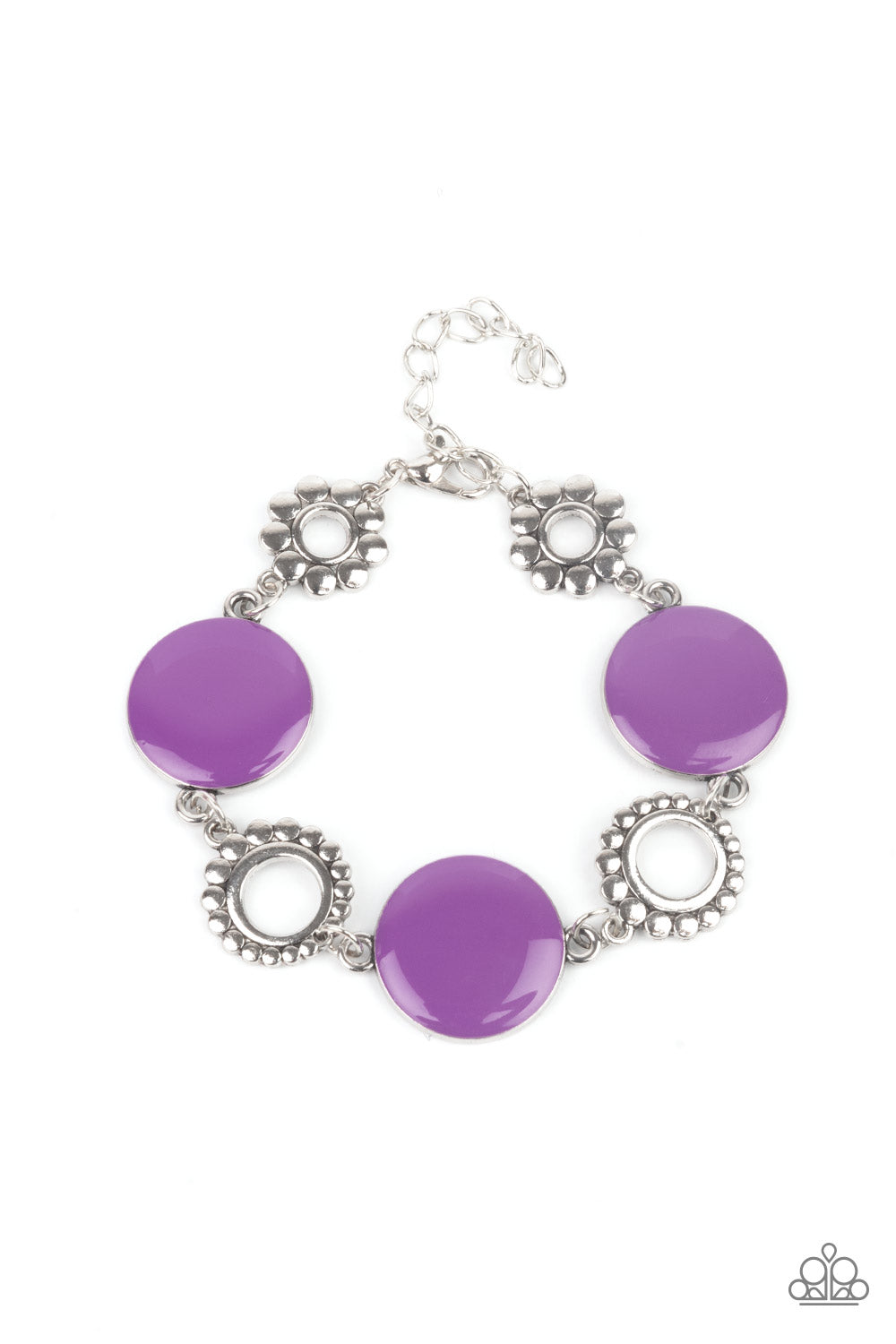 Paparazzi Bracelets ~ Garden Regalia - Purple Bracelet Paparazzi Accessories