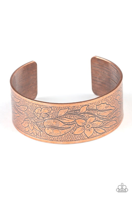 Paparazzi Garden Variety Copper Bracelet $5 Accessories. Subscribe and Save! #P9WH-CPXX-128XX