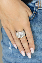 Load image into Gallery viewer, Paparazzi Ring ~ Gatsbys Girl - White Pearl Ring Paparazzi Accessories
