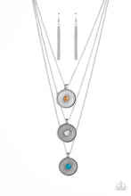 Load image into Gallery viewer, Geographic Grace Multi Multi Layer $5 Necklace Paparazzi Accessories. #P2SE-MTXX-250XX.
