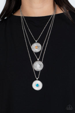 Paparazzi Geographic Grace Multi Necklace. Multi Layer $5 Necklace. Get Free Shipping. $5 Pendant