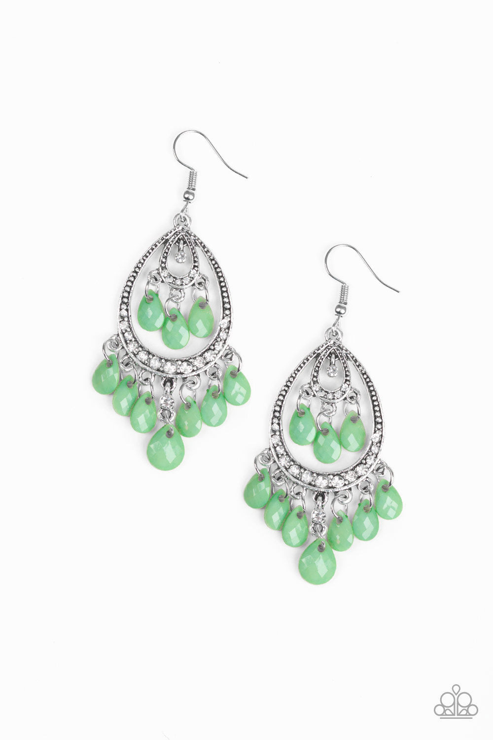 Gorgeously Genie Green Earring Paparazzi $5 Jewelry. Subscribe & Save. #P5WH-GRXX-212XX