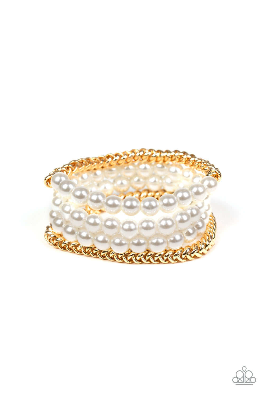 Industrial Incognito - Gold Bracelet Paparazzi Accessories